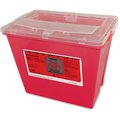 Impact Products Sharps Container, 2Gal Capacity, Red IMP7352